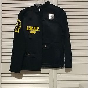 Boy costume police jacket.